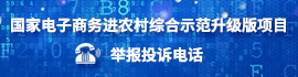 國家電子商務(wù)進(jìn)農(nóng)村綜合示范升級版項(xiàng)目舉報投訴電話